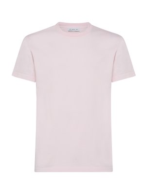Хлопковая футболка, розовый Manuel Ritz. Цвет: розовый