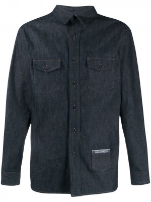 Джинсовая куртка Saval Mackintosh. Цвет: синий