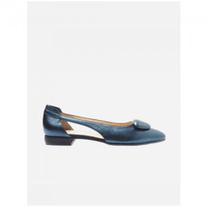 Женские туфли,, лето, цвет синий, размер 39 BRUNATE. Цвет: синий