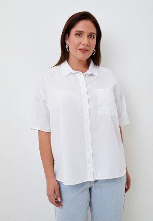 Рубашка Trendyol. Цвет: белый