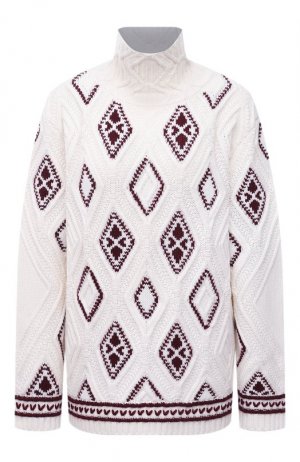 Кашемировый свитер Kiton. Цвет: кремовый