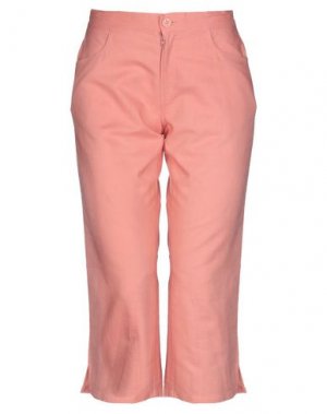 Укороченные брюки RIFLE. Цвет: лососево-розовый