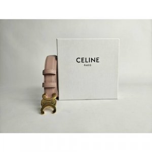 Ремень Celine. Цвет: розовый/pink