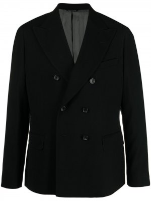 Двубортный пиджак Reveres 1949. Цвет: черный