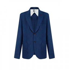 Пиджак , размер 54, синий Harmont & Blaine. Цвет: синий