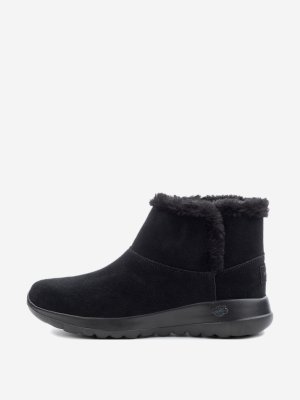 Сапоги утепленные женские On--Go Joy, Черный Skechers. Цвет: черный