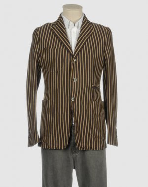 Пиджак JOHN SHEEP. Цвет: темно-коричневый