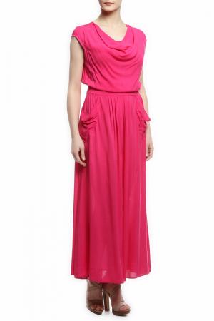 Платье Rosso-Style. Цвет: розовый