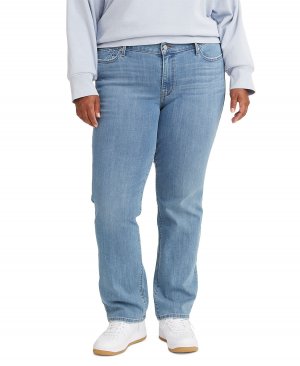 Модные классические прямые джинсы больших размеров Levi's, мульти Levi's