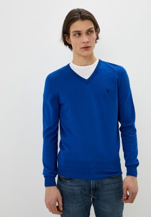 Пуловер U.S. Polo Assn.. Цвет: синий