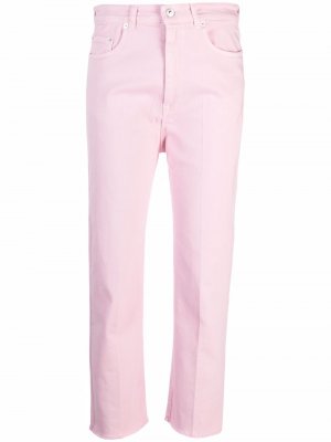 Укороченные джинсы прямого кроя Nº21. Цвет: розовый
