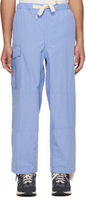 Синие брюки-карго Easy Nanamica