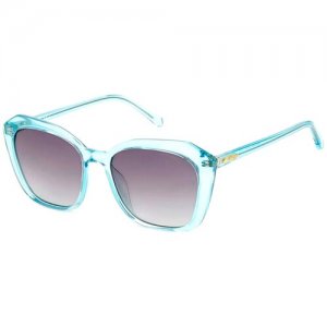 Солнцезащитные очки Fossil FOS 3116/S QT4. Цвет: голубой