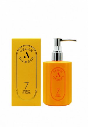 Гель для душа Masil 7 Ceramide Perfume Shower Gel SWEET FLOWER, 300 мл. Цвет: желтый