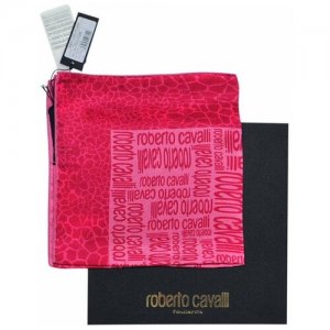 Розовый карманный платок паше 840603K Roberto Cavalli. Цвет: розовый