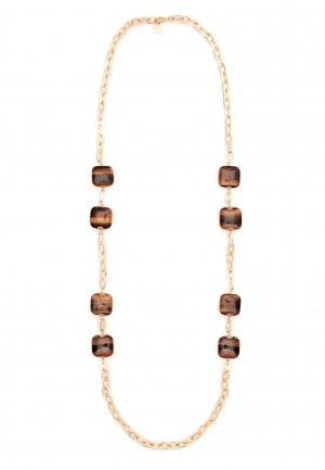 Ожерелье LUISA SPAGNOLI. Цвет: коричневый