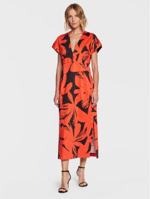 Платье на каждый день, стандартного кроя Liviana Conti, оранжевый CONTI
