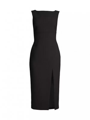 Платье миди Tilden, украшенное искусственным жемчугом Likely, черный LIKELY
