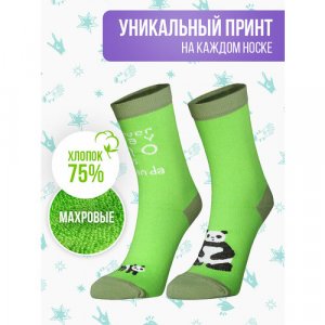Носки , размер 35-39, зеленый Big Bang Socks. Цвет: зеленый/салатовый