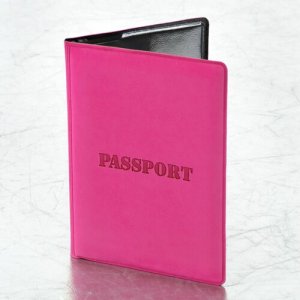 Обложка для паспорта , розовый STAFF