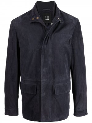 Куртка с высоким воротником Dunhill. Цвет: синий