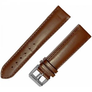 Ремешок 2005-01-1-3 Classic Коричневый кожаный ремень для наручных часов из натуральной кожи 20 мм матовый гладкий Ardi. Цвет: коричневый