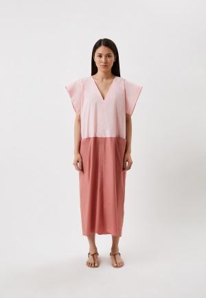 Платье Vika Gazinskaya 2.0. Цвет: розовый