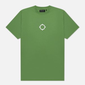 Мужская футболка Compass Print MA.Strum. Цвет: зелёный