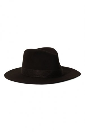 Фетровая шляпа Stefano Ricci. Цвет: коричневый