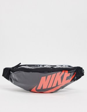 Черная сумка-кошелек на пояс Heritage-Черный Nike