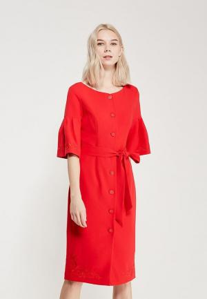 Платье Ksenia Knyazeva. Цвет: красный