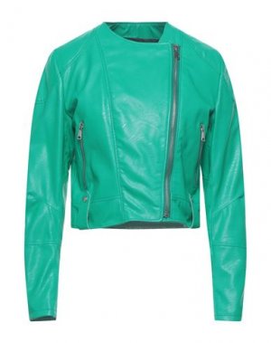 Куртка BERNA. Цвет: зеленый