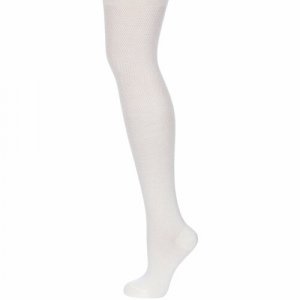 Колготки , размер 140/146, белый PARA socks. Цвет: белый