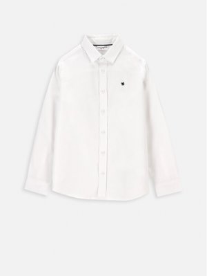 Рубашка стандартного кроя , белый Coccodrillo