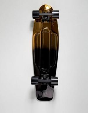 Металлический скейтборд черного цвета Penny Skateboards. Цвет: черный