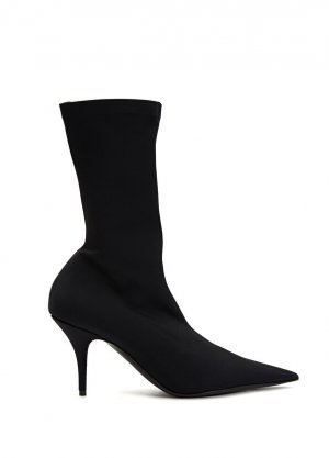 Черные ботинки на каблуке «нож» Balenciaga