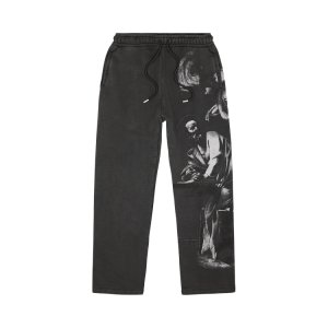 Спортивные брюки St. Matthews 'Black/Grey', черный Off-White
