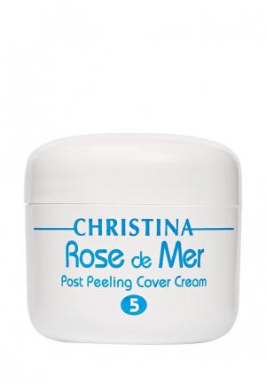 Постпилинговый тональный защитный крем «Роз де Мер» Christina Rose de Mer - 100% натуральный растительный пилинг для лица 20 мл. Цвет: белый