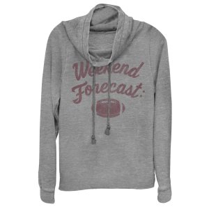 Пуловер с хомутом и футбольной печатью Fifth Sun для юниоров Прогноз на выходные Unbranded