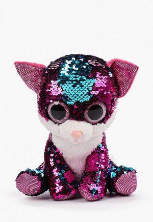 Игрушка мягкая Fancy Котёнок Рубинчик, 23 см. Цвет: розовый