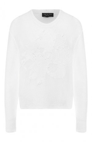 Пуловер Rag&Bone. Цвет: белый