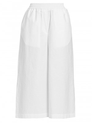Укороченные эластичные брюки LOEWE x Paula's Ibiza , белый