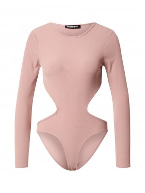 Боди-рубашка GINNI, темно-розовый Fashion Union