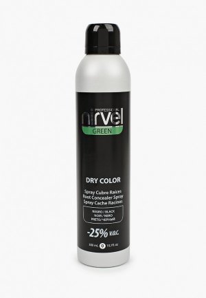 Спрей для волос Nirvel Professional GREEN черный 300 мл. Цвет: черный