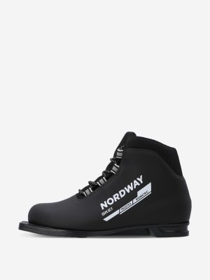 Ботинки для беговых лыж Skei 75 mm, Черный Nordway. Цвет: черный