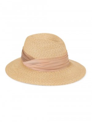 Складывающаяся соломенная шляпа Courtney , песочный Eugenia Kim