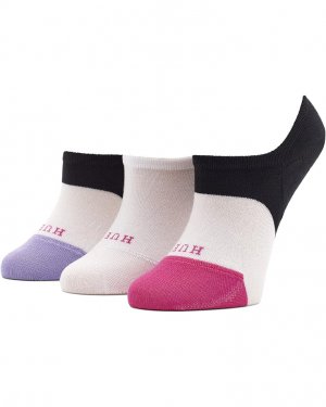 Носки HUE Perfect Sneaker Liner 3-Pack, цвет Color-Block