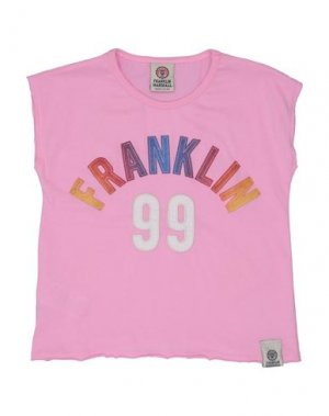Футболка FRANKLIN & MARSHALL. Цвет: розовый