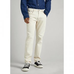 Джинсы зауженные, размер 38/32, белый Pepe Jeans. Цвет: белый/молочный