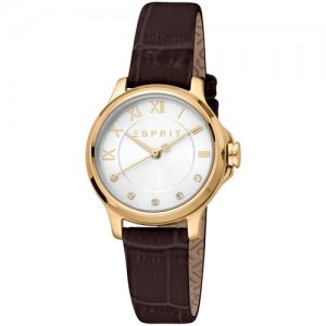 Наручные часы ES1L144L3035, золотой, белый ESPRIT. Цвет: золотистый/белый